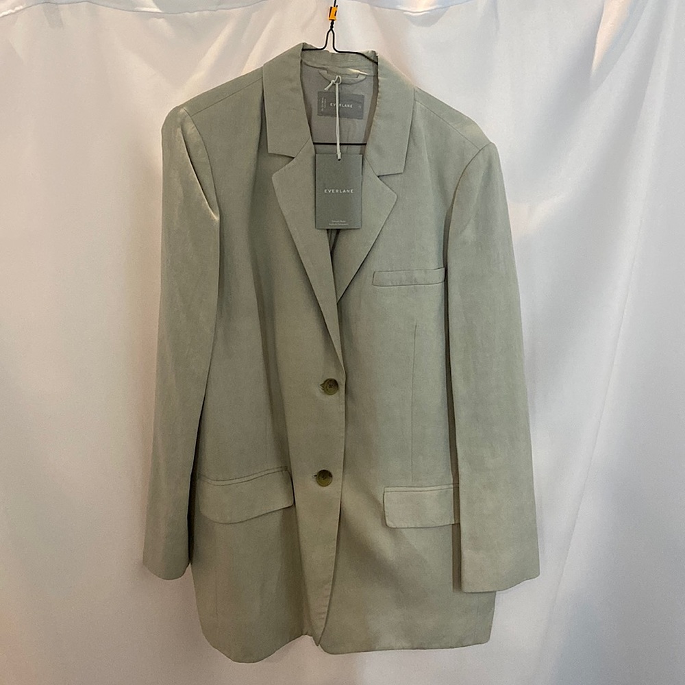 NWT Everlane beige linen blazer